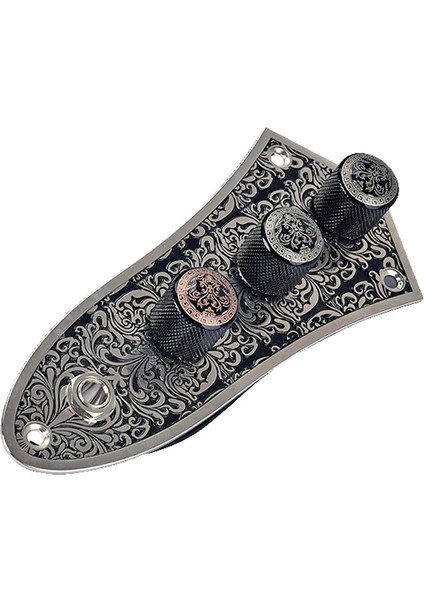 1 Takım Oyma Bas Devresi Anahtarı Kontrol Plakası Jb Bas Gitar Için Dıy (Yurt Dışından)