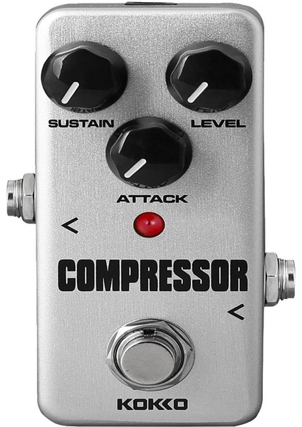 Gümüş Elektro Gitar Kompresörü Etkisi Doğru Bypass Ile Pedal Süpresi (Yurt Dışından) modelleri
