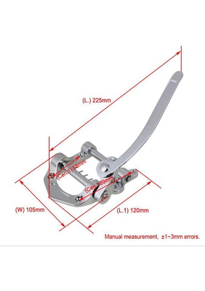 1x Ayarlanabilir Caz Elektro Gitar Tremolo Köprüsü Için Parça Aksesuarları (Yurt Dışından) fırsatları