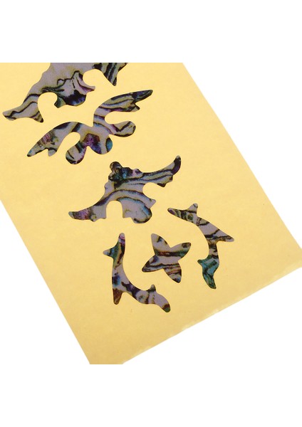 Gitar Bas Klavye Sticker Fret Etiket Çıkartmaları Işaretleyicileri - Abalone Shell # 1 (Yurt Dışından)