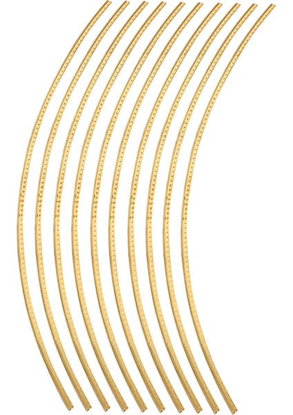 Gitar Fret Teller 8 Inç Vintage Stil Klavye Için Dülcimers Aldult 1.8mm (Yurt Dışından)