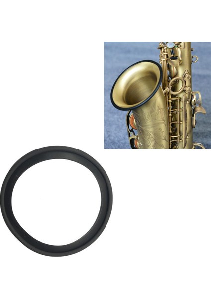 Saksafne Halka Sessiz Silikon Çan Koruyucu Tenor Sax Parçaları Aksesuarları (Yurt Dışından) modelleri
