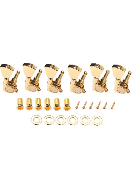 Lp Elektrikli Gitarlar Için Tuning Pegs Tuşları Makinesi Tunerları (Yurt Dışından)