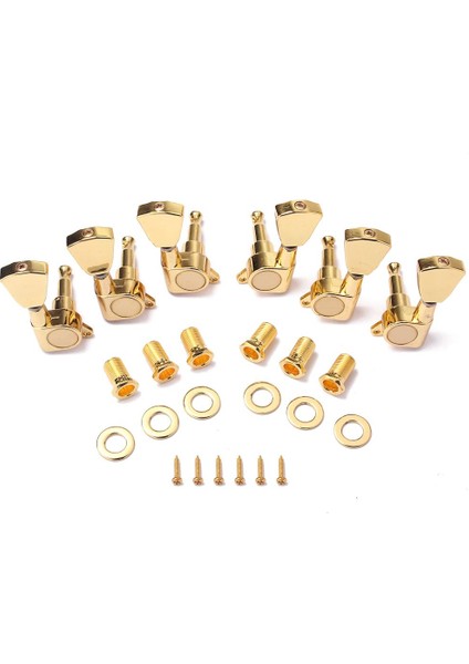 Lp Elektrikli Gitarlar Için Tuning Pegs Tuşları Makinesi Tunerları (Yurt Dışından)