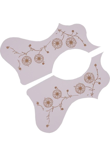 6 Adet Akustik Gitar Pickguard Çiçek Anti-Scratch Parçaları Sol / Sağ El (Yurt Dışından)