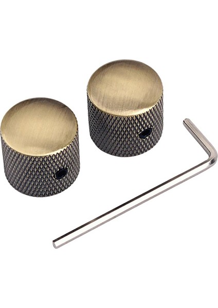 2 Parça Gitar Hacmi Potansiyometre Kapak Gitar / Bass Aksesuar Için Kapaklar (Yurt Dışından) fiyatları