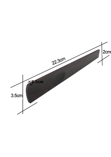 1 Adet Abanoz Ahşap Klavye Klavye Fit 1/2 Boyutu Keman Parçası (Yurt Dışından) fırsatları