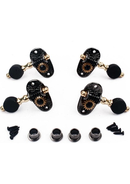 Yedek Ukulele 2R2L Tuning Pegs Tuners Puro Gitarları Için Tuner Anahtar Düğmesi (Yurt Dışından)
