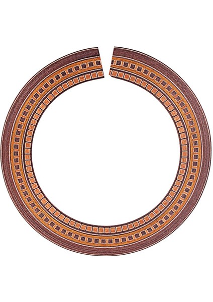 Ahşap Gitar Seshole Rozet Kakma Akustik / Klasik Gitarlar Için Dıy (Yurt Dışından)