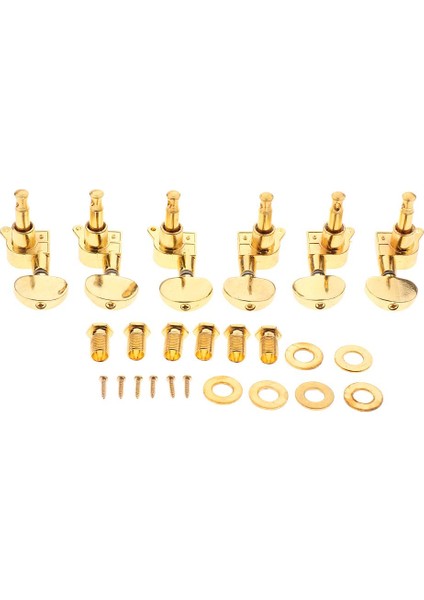 Altın Gitar Dize Tuning Peg Tuner Elektro Gitar Için Yedek Parçalar (Yurt Dışından)