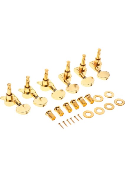 Altın Gitar Dize Tuning Peg Tuner Elektro Gitar Için Yedek Parçalar (Yurt Dışından)