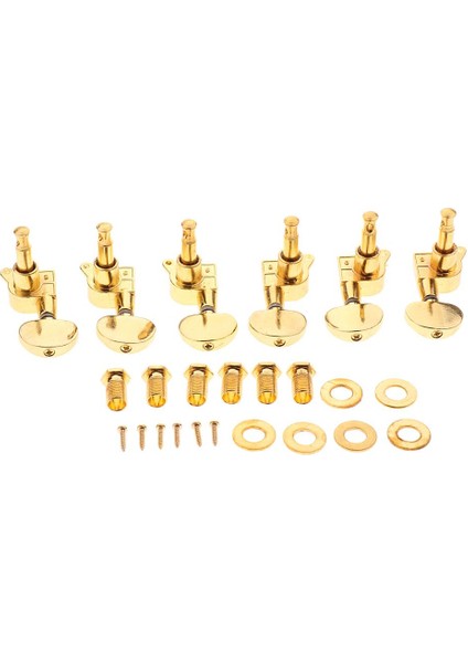 Altın Gitar Dize Tuning Peg Tuner Elektro Gitar Için Yedek Parçalar (Yurt Dışından)