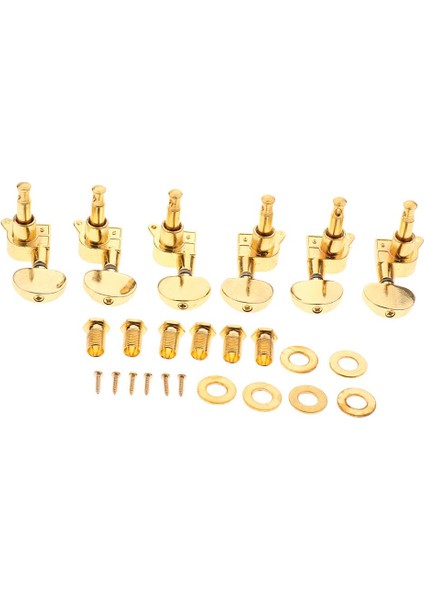 Altın Gitar Dize Tuning Peg Tuner Elektro Gitar Için Yedek Parçalar (Yurt Dışından)