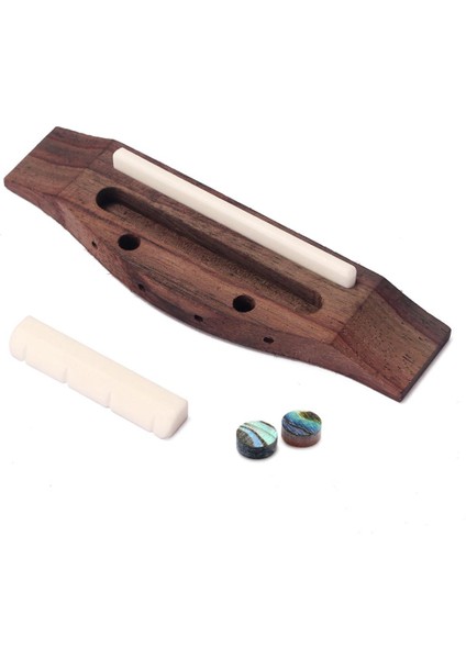 Gitar Köprü Eyer Somun Oluklu W / 4 Dize Gitar Uku Parçaları Için Shell Nokta (Yurt Dışından) fırsatları