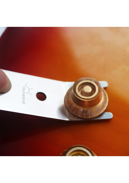 Gitar Anahtarı Topuzu Tuner Burç Için Paslanmaz Çelik Çok Anahtarı Anahtarı (Yurt Dışından)