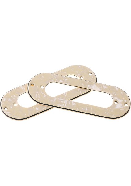 3x Gitar Pickup Montaj Çerçevesi Metal Yüzük Için St Elektrikli Gitar Parça Bej (Yurt Dışından)