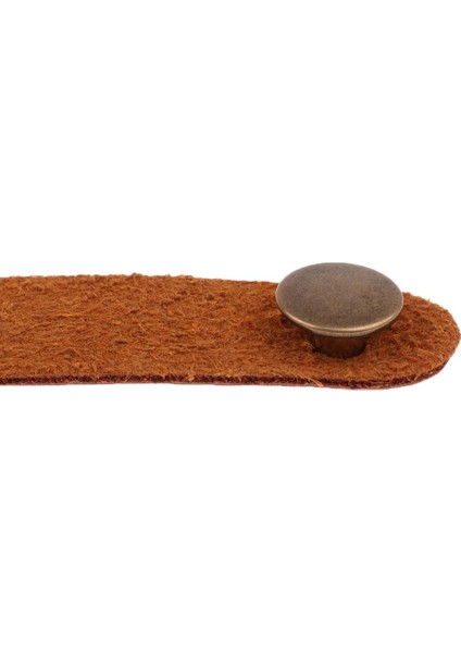 2 Adet Mikrofiber Deri Kayış Kancası Akustik Gitar Headstock Kravat Kahverengi (Yurt Dışından) fırsatları
