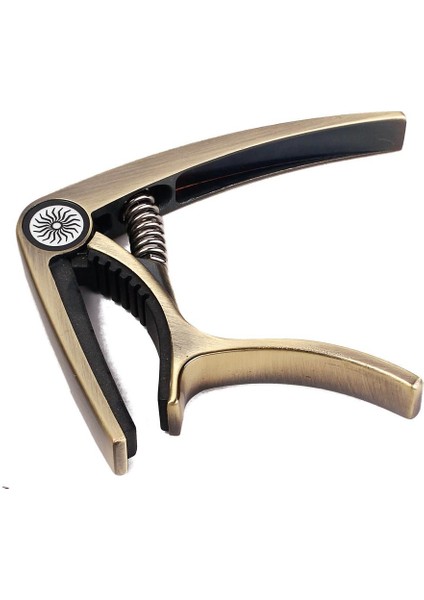 Elektrikli Ukulele Keman Banjo Bronz Için Çinko Alaşım Capo Tuner (Yurt Dışından) fırsatları