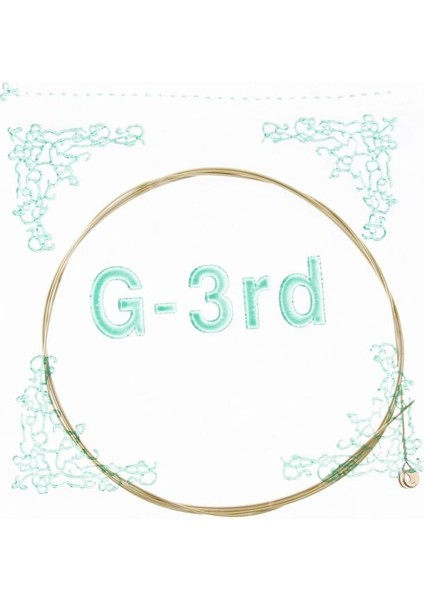 Halk Gitar Dize Çelik Çekirdek Nikel Yara E-B-D-G-E-A Gitar Lover Hediye G-3rd Için (Yurt Dışından)