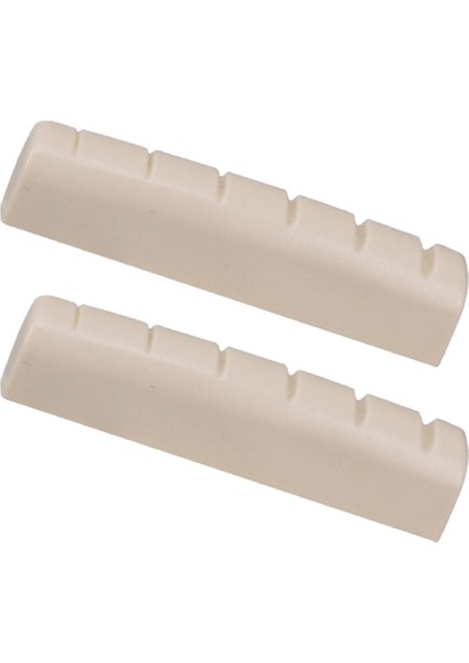 2 Adet Sağ El Akustik Halk Gitar Somun Oluklu 44X6X9.8-9MM (Yurt Dışından)