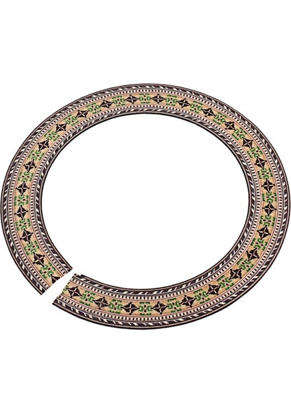 Rozet Soundhole Çıkartmaları Sticker Ahşap Kakma Akustik Halk Gitar Için (Yurt Dışından)
