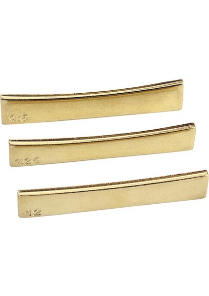 3 Parça Gitar Fret Basın Caul Eklemek Elektro Gitar Onarım Araçları Metal (Yurt Dışından)