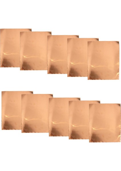 10 Gitar Pickup Bakır Folyo Emı Koruyucu Bant Iletken Yapıştırıcı 30X20CM (Yurt Dışından)