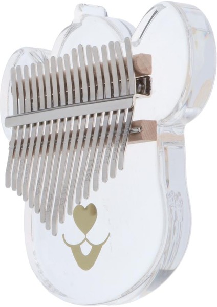 Kalimba 17 Anahtar Thumb Piano Kristal Temizle W / Çanta Parmak Muhafız Aksesuarları (Yurt Dışından)