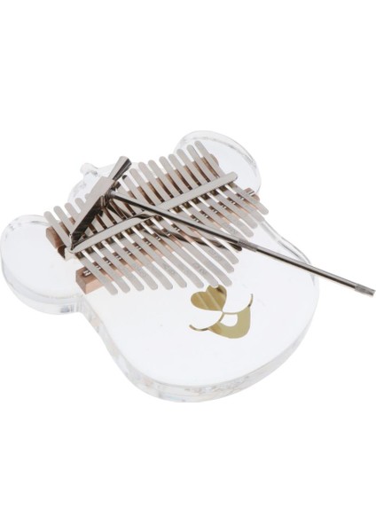 Kalimba 17 Anahtar Thumb Piano Kristal Temizle W / Çanta Parmak Muhafız Aksesuarları (Yurt Dışından) indirimleri