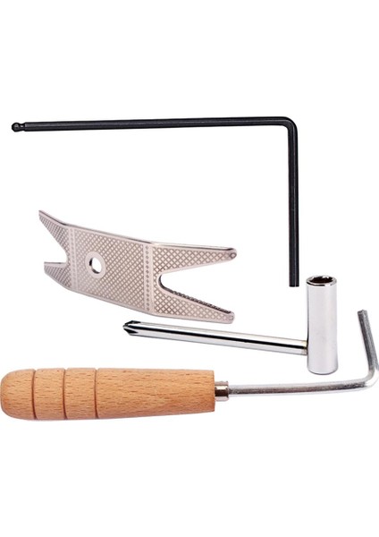 4 Adet / Takım Tam Set Gitar Aracı Kiti Pense Gitar Bakım Seti Onarım Anahtarı (Yurt Dışından)