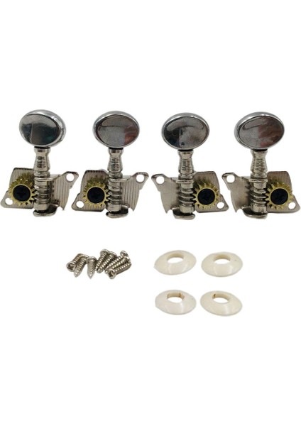 8 Adet Gitar Tuning Peg Tuner Makinesi Kafaları 4-String Mini Gitar Için (Yurt Dışından)