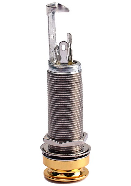 Akustik Elektro Gitar Sonu Pin Çıkışı 1/4 '' Gitar Parçaları Için Stereo (Yurt Dışından)