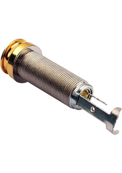 Akustik Elektro Gitar Sonu Pin Çıkışı 1/4 '' Gitar Parçaları Için Stereo (Yurt Dışından)