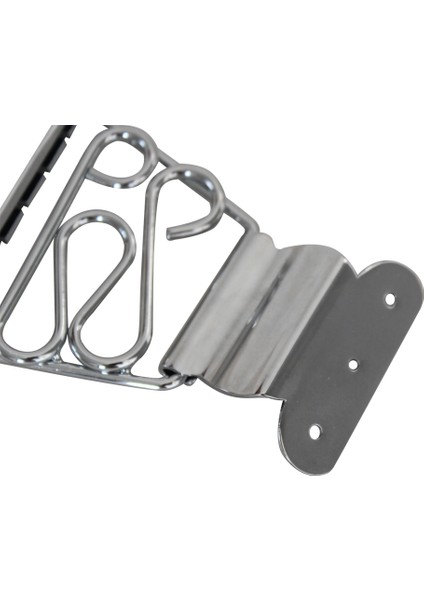 Kısa Trapez Tailpiece 6-String Gitar Köprüsü Archtop Jazz Gitar Krom (Yurt Dışından)