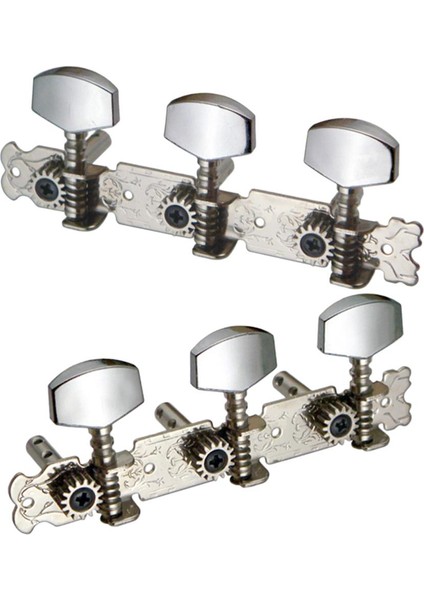 Yedek Parça Makine Kafaları Tuning Peg Tuner 3 Halk Gitar Için Doğrultusunda (Yurt Dışından)