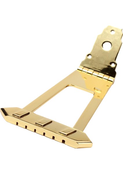 6 Dize Gitar Trapez Tailpiece Köprüsü Caz Archtop Değiştirme Altın (Yurt Dışından)