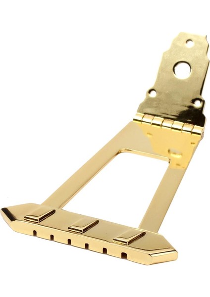 6 Dize Gitar Trapez Tailpiece Köprüsü Caz Archtop Değiştirme Altın (Yurt Dışından)