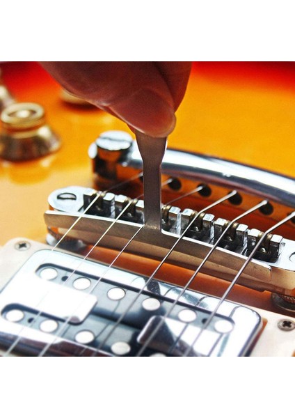 Paslanmaz Çelik Gitar Bas Radius Ölçer Kurulum Luthier Aracı Yarıçapı Ölçümü (Yurt Dışından) fırsatları