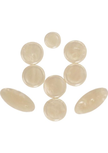 9 Pcs Alto Tenor Soprano Sax Anahtar Düğmesi Rüzgar Enstrüman Parçaları (Yurt Dışından)