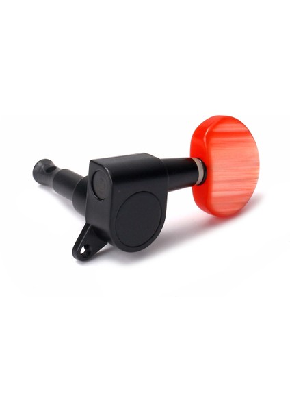 6 Adet Kapalı Tuning Kazıklar Tuner Akustik Halk Gitar Için Kırmızı Düğmeli (Yurt Dışından) indirimleri