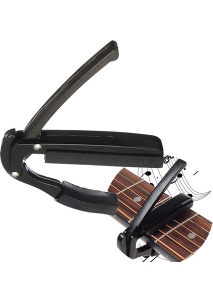 Gitar Capo Kelepçe Elektrik ve Akustik Gitar Release Ton Ayarı (Yurt Dışından)