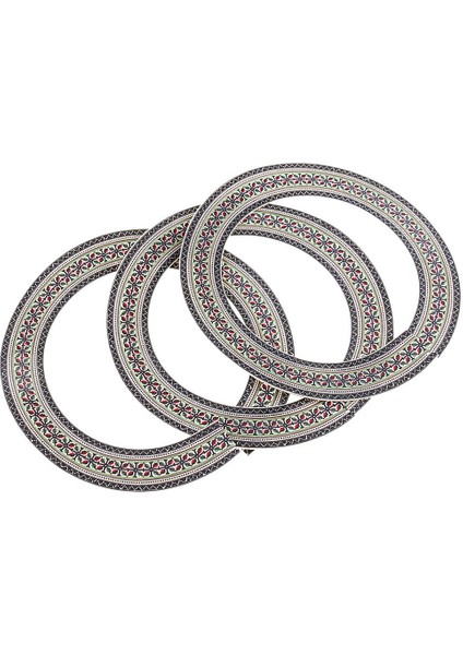 Exquisite 3 Adet / Paket Ahşap 41 '' Akustik Gitar Soundhole Etiketler Çıkartmaları # 5 (Yurt Dışından)