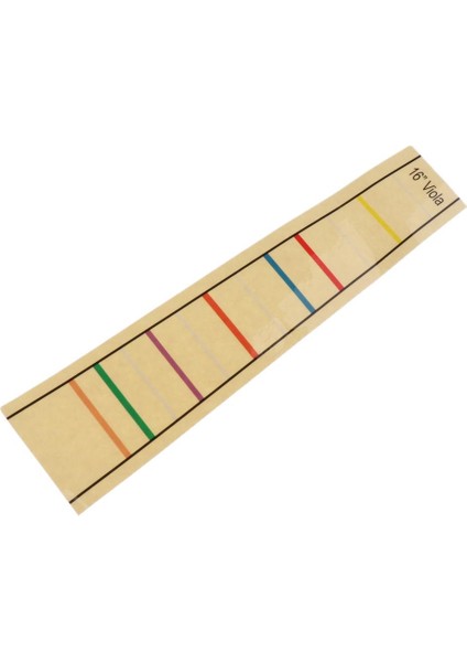 Kağıt Klavye Etiket Etiket Çıkartması Konum Işaretleyici Bant 16 Inç Viyola (Yurt Dışından)