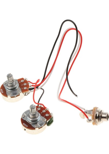 Hassas Bas Gitar Tencere 1V1T Elektrik Bas Yedek Parçalar (Yurt Dışından)