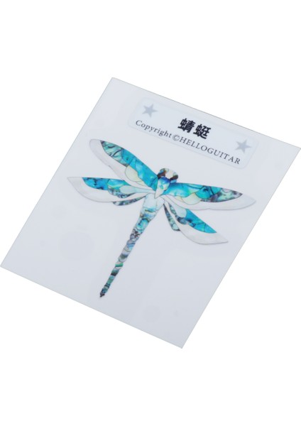 Evrensel Gitar Vücut Headstock Kakma Sticker Çıkartması Gitarlar Bass Accs Dıy Dragonfly (Yurt Dışından)
