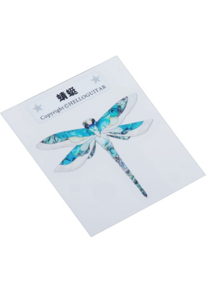 Evrensel Gitar Vücut Headstock Kakma Sticker Çıkartması Gitarlar Bass Accs Dıy Dragonfly (Yurt Dışından)