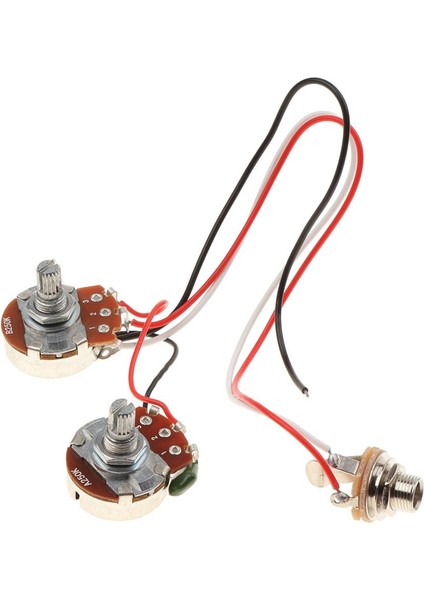 Hassas Bas Gitar Tencere 1V1T Elektrik Bas Yedek Parçalar (Yurt Dışından)
