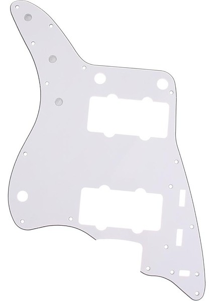 Gitar Pickguard Çizik Plaka Boş Beyaz (Yurt Dışından)