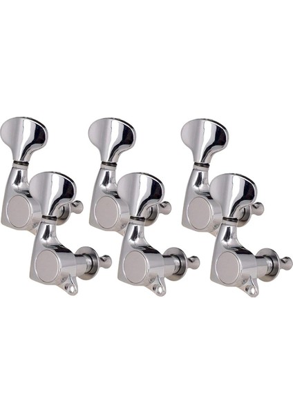 6x Fishtail Gitar Mühürlü Tuner Akustik Halk Gitar Bölüm 6r Için Tuning Peg (Yurt Dışından)