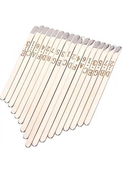 17 Anahtar Kalimba Afrika Thumb Piano Parmak Perküsyon Klavye Için Çelik Anahtarları (Yurt Dışından) indirimleri